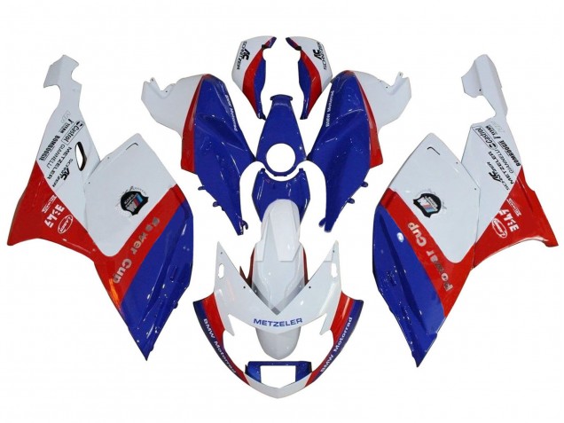 2005-2010 White Red Blue BMW K1200S Abs Fairings UK