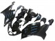 2005-2010 Glossy Black Matte Black Blue Lines BMW K1200S Motorcycle Fairings UK