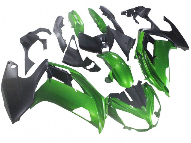 2005-2010 Green Matte Black BMW K1200S Motorcycle Fairings UK