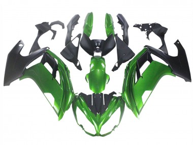 Buy 2005-2010 Green Matte Black BMW K1200S Motorcycle Fairings UK