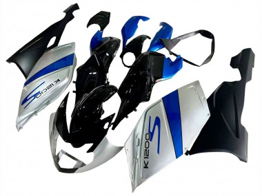 Buy 2005-2010 Silver Blue Black BMW K1200S Bike Fairings UK