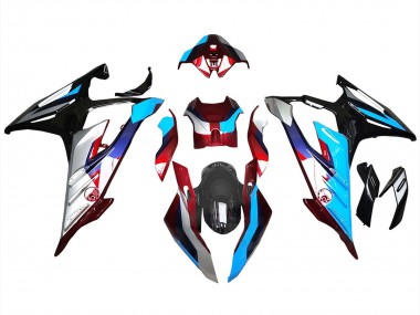Buy 2023-2024 Silver Red Blue Black BMW S1000RR Motorcycle Fairings UK