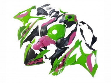 Buy 2023-2024 Pink Green Black BMW S1000RR Motorcycle Fairings UK
