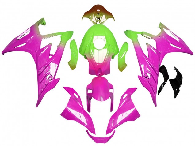 2023-2024 Gradient Pink Lime Green BMW S1000RR Motorcycle Fairings UK