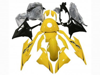 Buy 2023-2024 Yellow Glossy Black BMW S1000RR Motorcycle Fairings UK