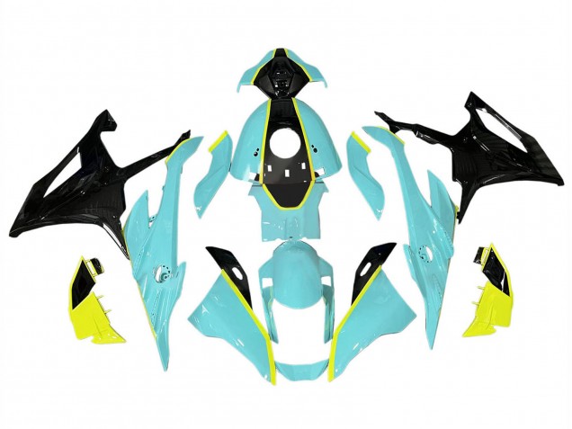 2023-2024 Light Green Yellow Black BMW S1000RR Motorcycle Fairings UK