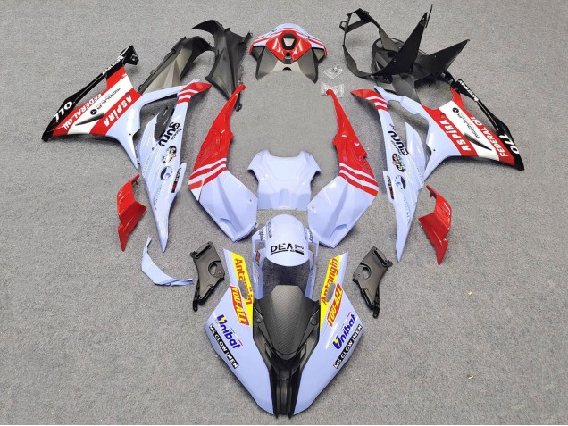 2023-2024 White Red Black Gold BMW S1000RR Motorcycle Fairings UK