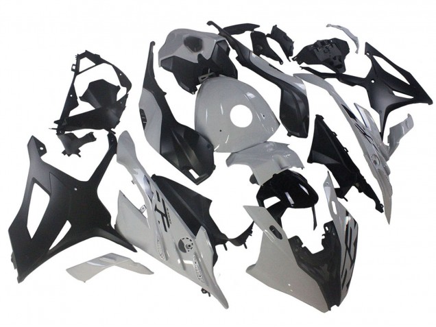 2023-2024 Nardo Grey Matte Black BMW S1000RR Motorcycle Fairings UK