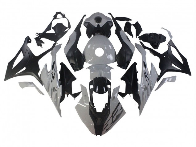 2023-2024 Nardo Grey Matte Black BMW S1000RR Motorcycle Fairings UK