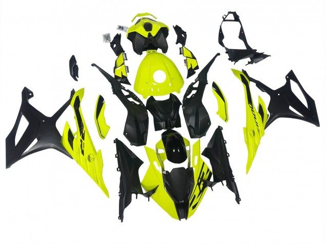 2023-2024 Yellow Black BMW S1000RR Motorcycle Fairings UK