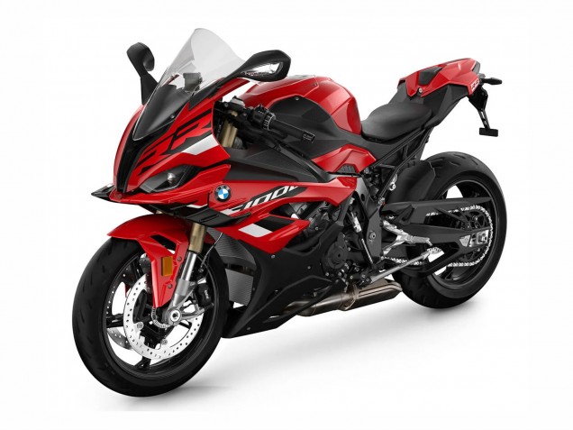2023-2024 Red Matte Black BMW S1000RR Motorcycle Fairings UK
