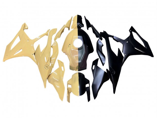 2019-2022 Black Yellow BMW S1000RR Motorcycle Fairings UK
