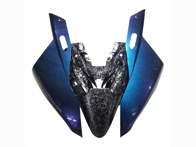 2019-2022 Gradient Blue Purple Forged Carbon Fiber BMW S1000RR Motorcycle Fairings UK