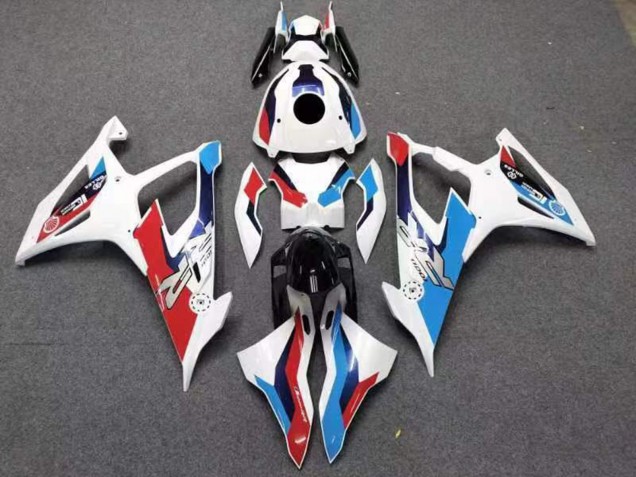 2019-2022 White Red Blue BMW S1000RR Motorcycle Fairings UK