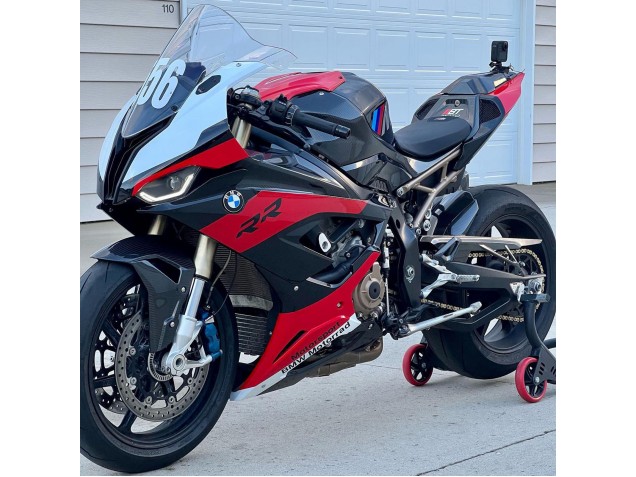 2019-2022 Black Red White BMW S1000RR Motorcycle Fairings UK