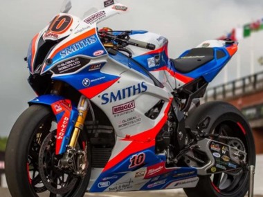 Buy 2019-2022 Blue Red White Smiths BMW S1000RR Motorcycle Fairings UK