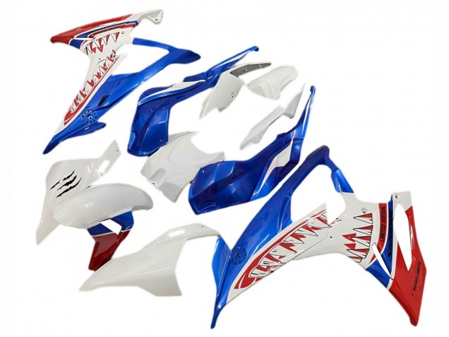 2019-2022 White Blue Red Shark BMW S1000RR Motorcycle Fairings UK