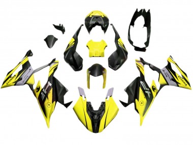 Buy 2019-2022 Matte Yellow Black BMW S1000RR Motorcycle Fairings UK
