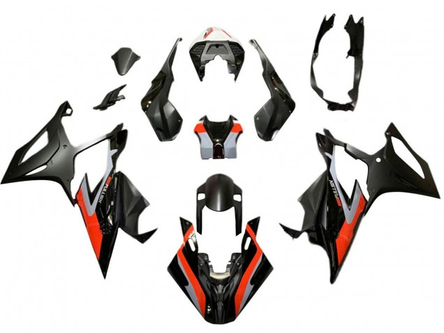2019-2022 Red Black Grey BMW S1000RR Motorcycle Fairings UK