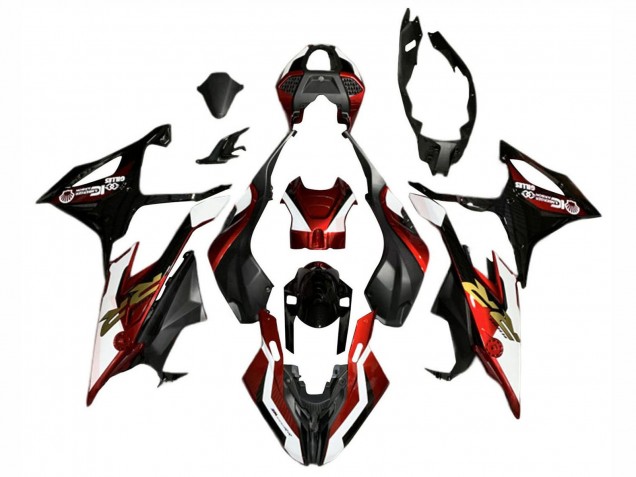 2019-2022 Red White Black BMW S1000RR Motorcycle Fairings UK