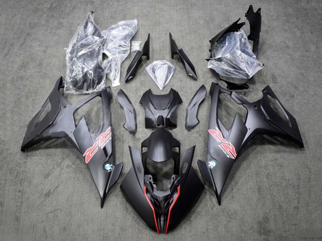 2019-2022 Black Red BMW S1000RR Motorcycle Fairing UK