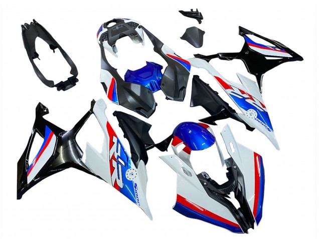 2019-2022 White Blue Red BMW S1000RR Motorcycle Fairings UK