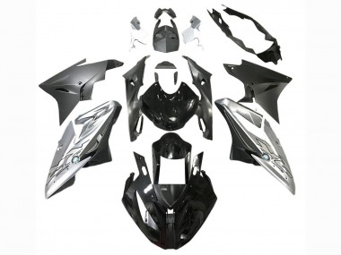 Buy 2017-2018 Silver Black BMW S1000RR Motorcycle Fairing UK