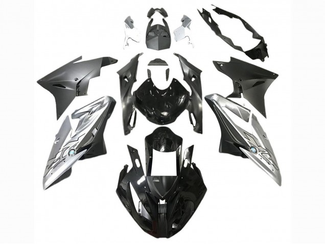 2017-2018 Silver Black BMW S1000RR Motorcycle Fairing UK