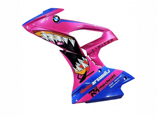 2017-2018 Pink Blue Yellow Shark BMW S1000RR Motorcycle Fairings UK