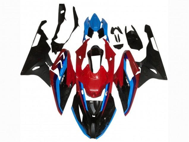 2017-2018 Blue Red Black BMW S1000RR Motorcycle Fairings UK