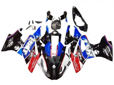 Buy 2017-2018 White Blue Red Glossy Black BMW S1000RR Motorcycle Fairings Kits UK