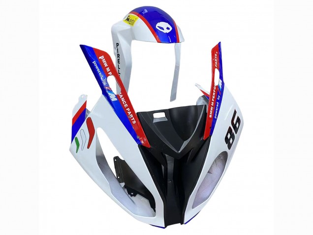 2017-2018 White Blue Red Glossy Black BMW S1000RR Bike Fairings UK