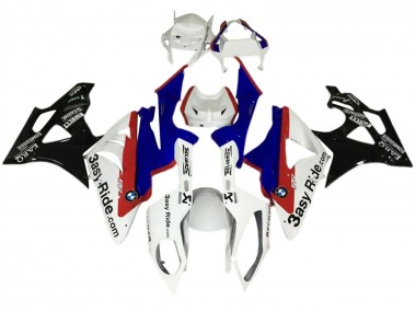 Buy 2017-2018 White Blue Red Glossy Black BMW S1000RR Motorcycle Fairings Kit UK
