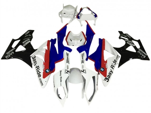 2017-2018 White Blue Red Glossy Black BMW S1000RR Motorcycle Fairings Kit UK