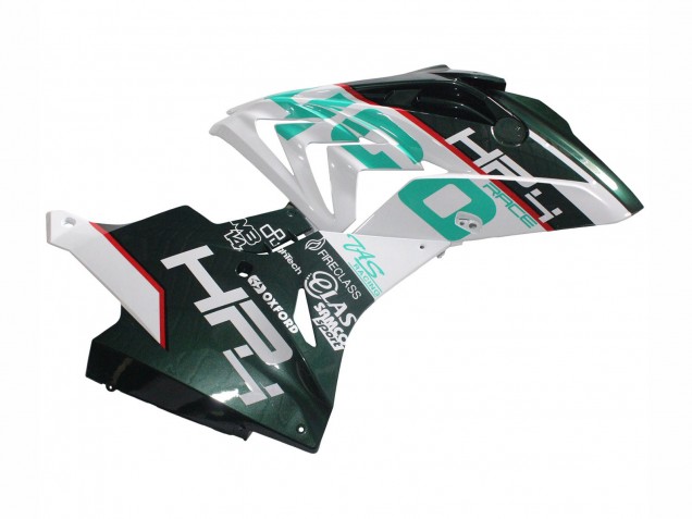 2017-2018 White Green BMW S1000RR Motorcycle Fairings UK
