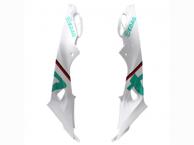 2017-2018 White Green BMW S1000RR Motorcycle Fairings UK