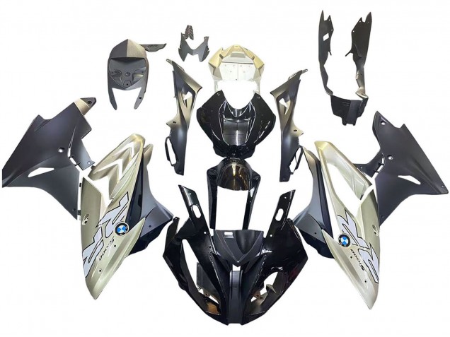 2017-2018 Silver Black BMW S1000RR Motorcycle Fairings UK