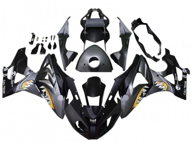 2015-2016 Matte Black Shark BMW S1000RR Motorcycle Fairings UK