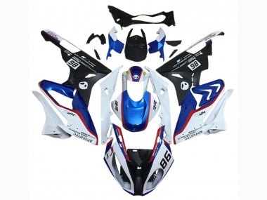 Buy 2015-2016 White Red Blue Matte Black BMW S1000RR Motorcycle Fairing Kits UK
