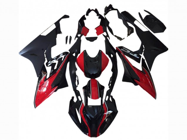 2015-2016 Red White Matte Black BMW S1000RR Motorcycle Fairings UK