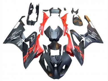 Buy 2015-2016 Matte Black Red BMW S1000RR Motorcycle Fairings UK