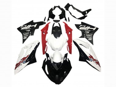 Buy 2015-2016 White Red Matte Black BMW S1000RR Motorcycle Fairings UK