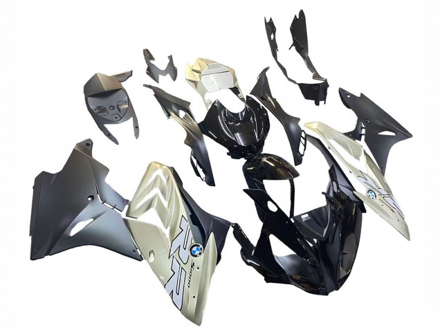 2015-2016 Silver Glossy Black Matte Black BMW S1000RR Motorcycle Fairing UK