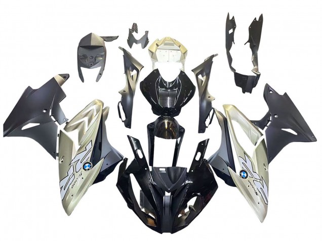 2015-2016 Silver Glossy Black Matte Black BMW S1000RR Motorcycle Fairing UK