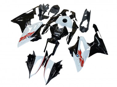 Buy 2015-2016 White Black Carbon Fiber BMW S1000RR Motorcycle Fairings UK
