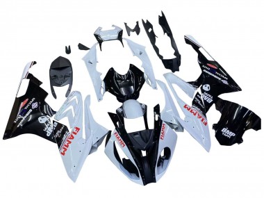 Buy 2015-2016 White Glossy Black Fiamm BMW S1000RR Motorcycle Fairings UK