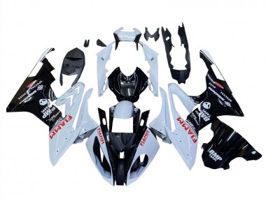 Buy 2015-2016 White Glossy Black Fiamm BMW S1000RR Motorcycle Fairings UK
