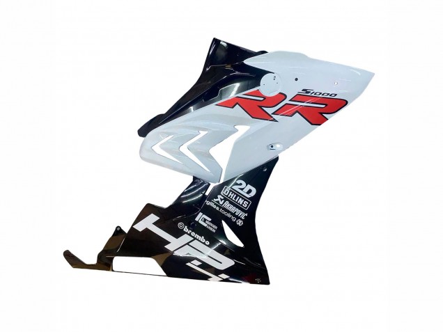 2015-2016 White Glossy Black BMW S1000RR Motorcycle Fairings UK