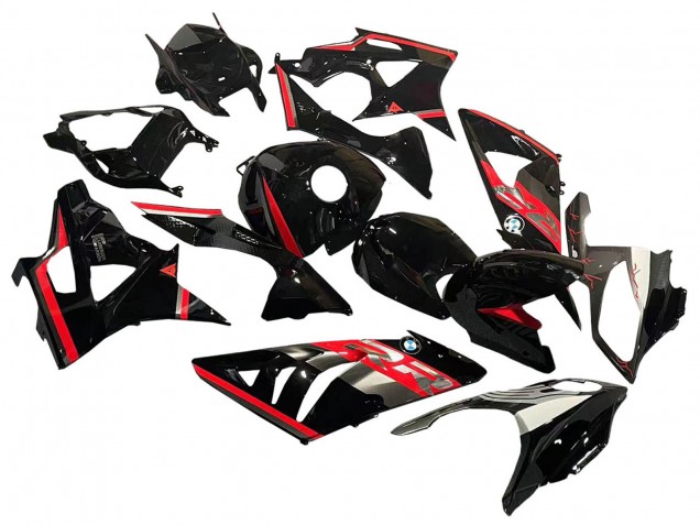 2009-2014 Red Glossy Black BMW S1000RR Motorcycle Fairing UK
