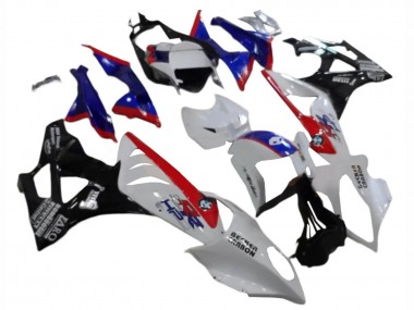 Buy 2009-2014 White Red Blue Glossy Black BMW S1000RR Abs Fairings UK